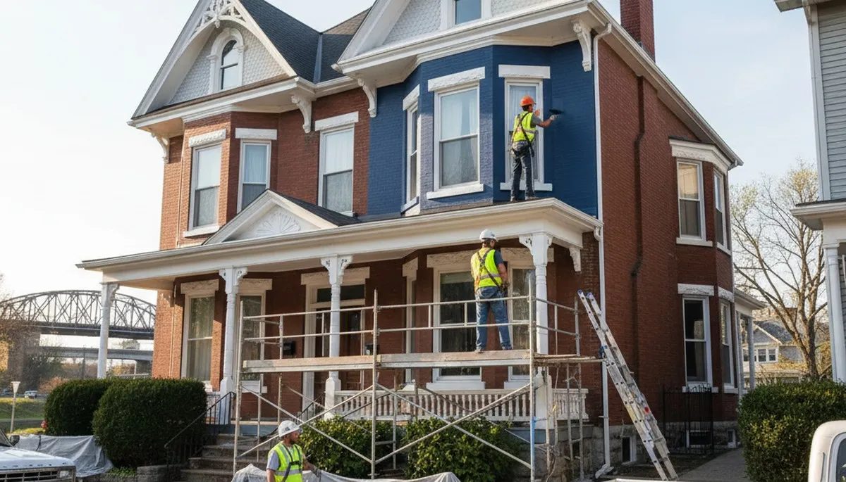Professional painters providing painting services in Allentown, PA for residential and commercial properties