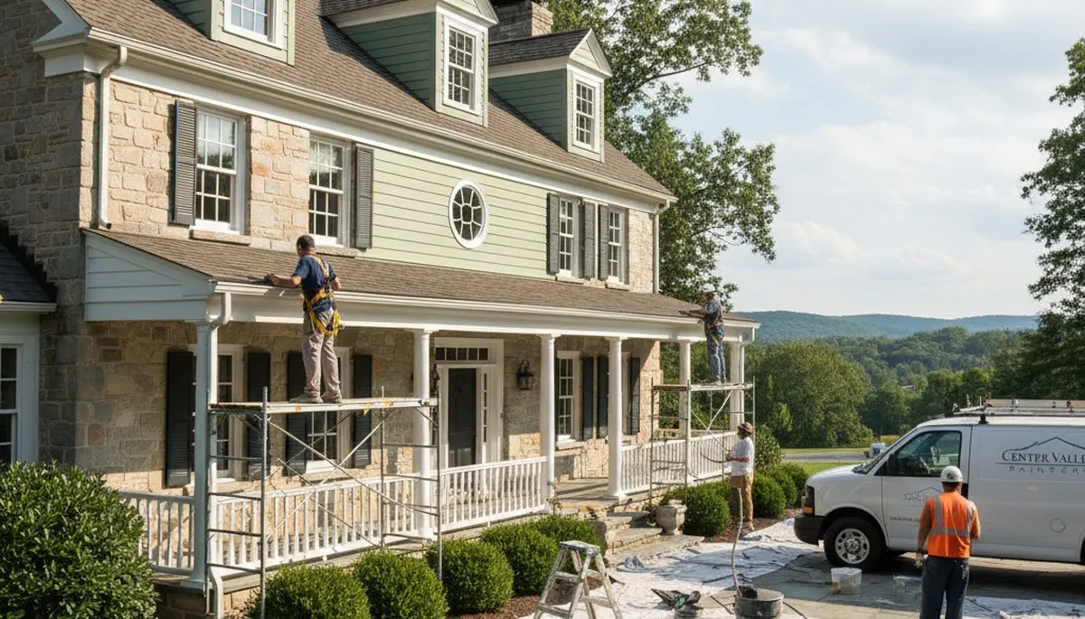 Allentown, PA painting contractors providing professional interior and exterior painting services