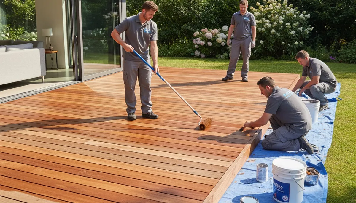 Deck painting in Allentown, PA for weather-resistant protection and a refreshed outdoor finish