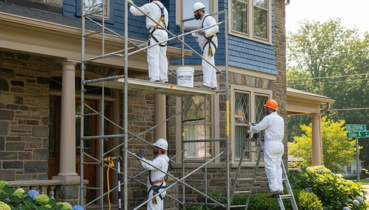 Professional painters serving Allentown, PA with quality interior and exterior painting services