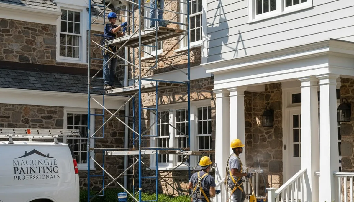 Professional painters serving homes in Allentown, PA with quality interior and exterior painting services